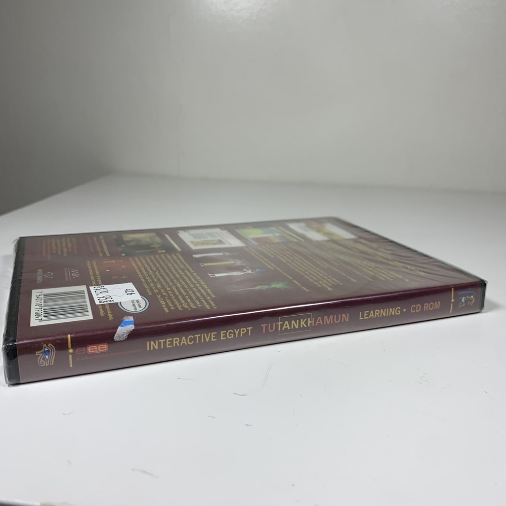 Interactive Egypt: Tutankhamun PC and Mac CD-ROM Educational History King Tut