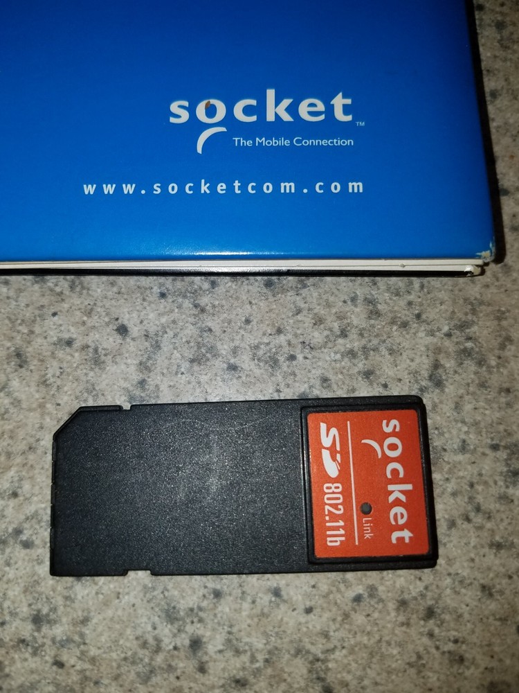 Socket SDIO Wireless LAN Card 802.11b with Installation CD & Instruction Manual