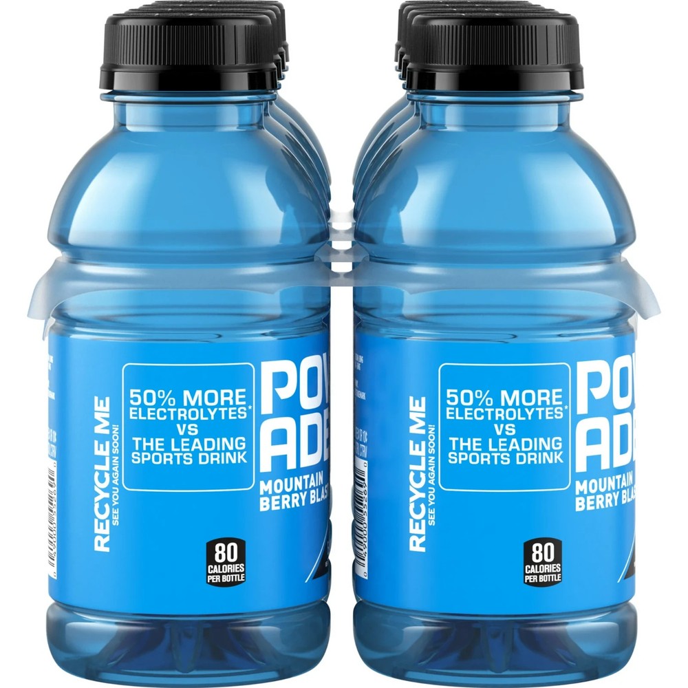 POWERADE Mountain Berry blast Bottles 12 fl oz 8p pack....