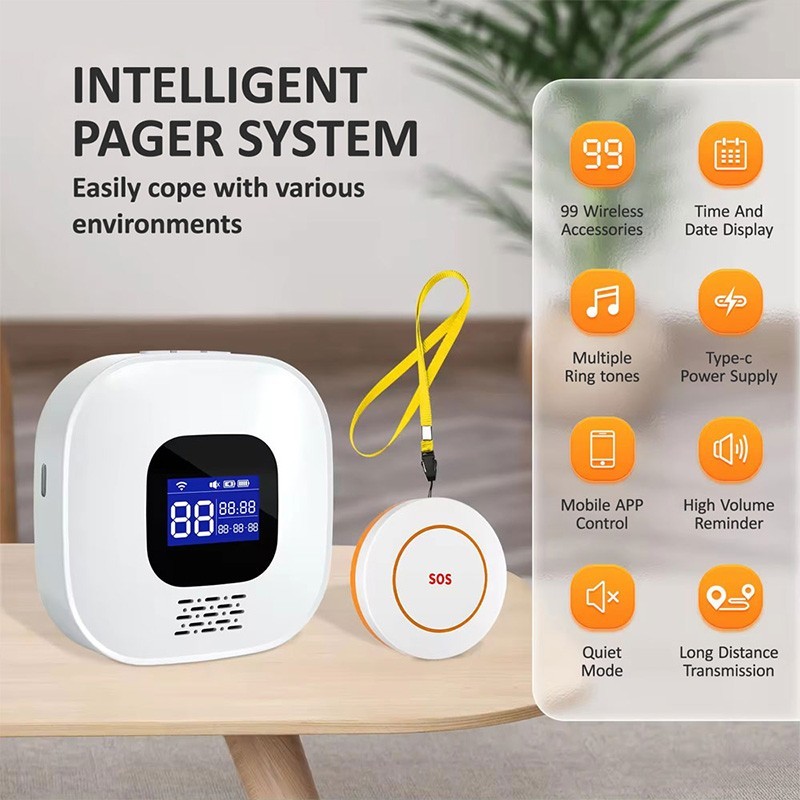 VOCA SP106 Smart WiFi Wireless Emergency Pager