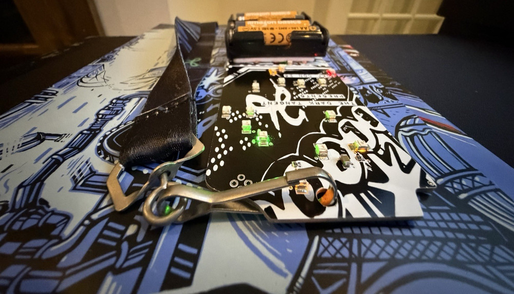 DEFCON 26 Human Badge, Lanyard, Program, DVD and Stickers works great