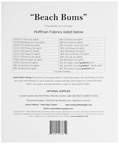 Beach Bums Pattern