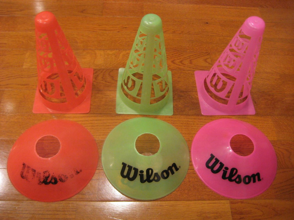 Wilson Target Cone (3) & Domes (3) - Brand New!