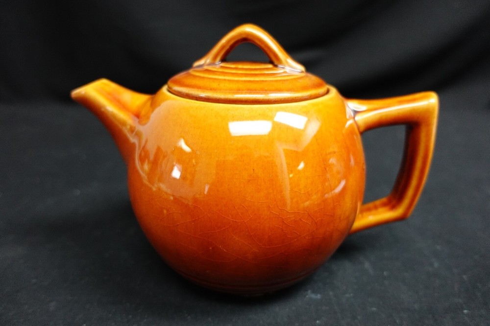 VTG McCoy Brown Teapot