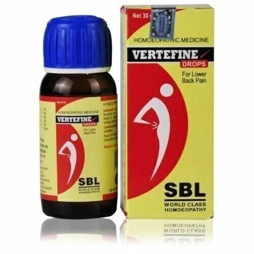 SBL Homeopathic Vertefine Drops (30ml) , Complete Homeopathic Drops