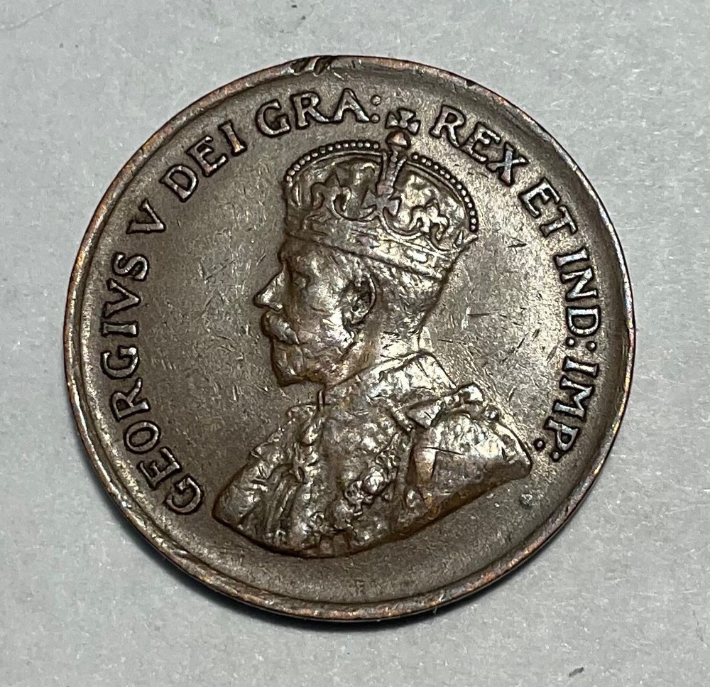 1934 CANADA - SMALL CENT - 1 cent -