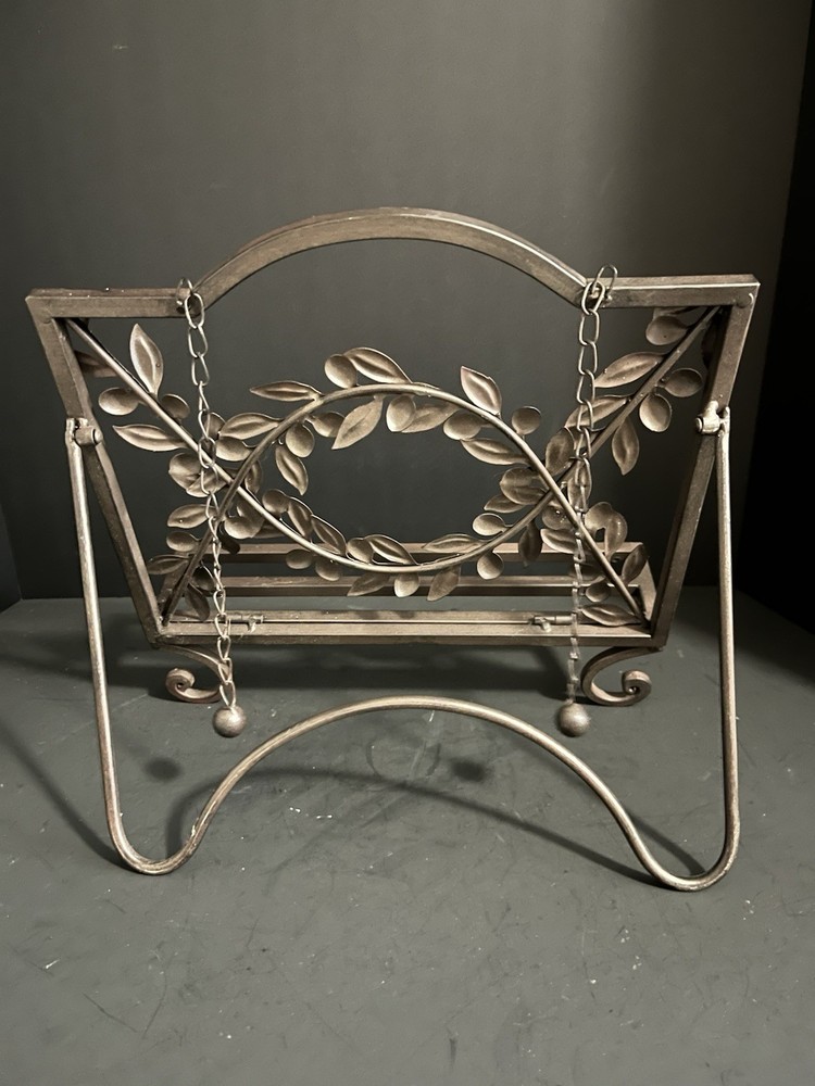 Heavy Metal Book Stand w/weights