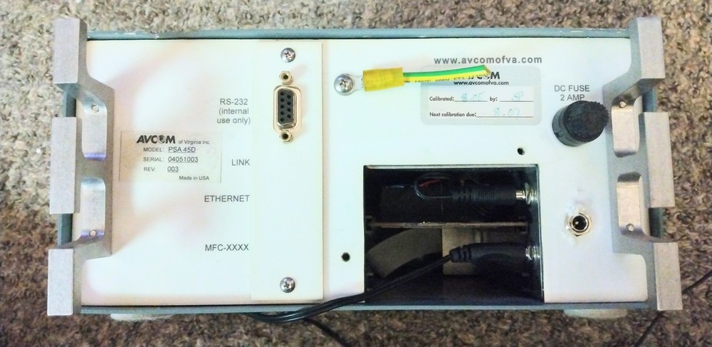 AVCOM PSA 45D PORTABLE SPECTRUM ANALYZER