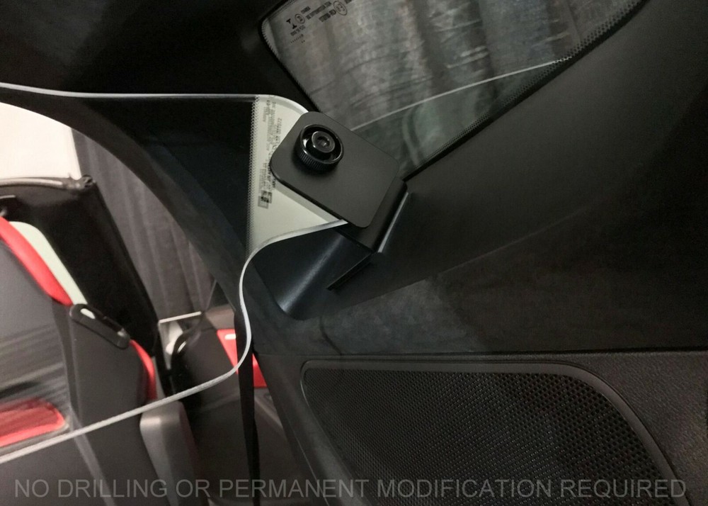 For 2014-2019 Corvette C7 Coupe Stingray Text Etching Wind Deflector Blocker