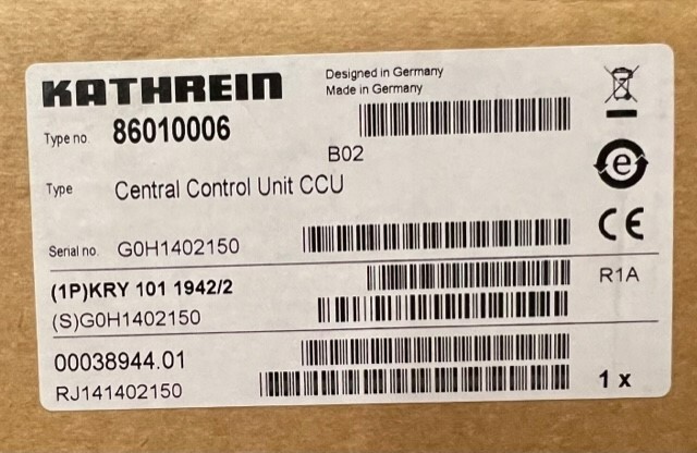 86010006 Kathrein Centrol Control Unit