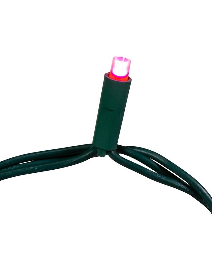 50LT LED PINK GRN WIRE 20