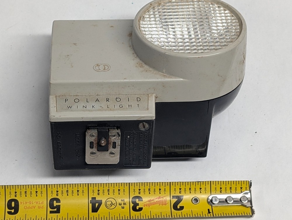 Vintage POLAROID Wink-Light Model 250 Flash Attachment Accessory