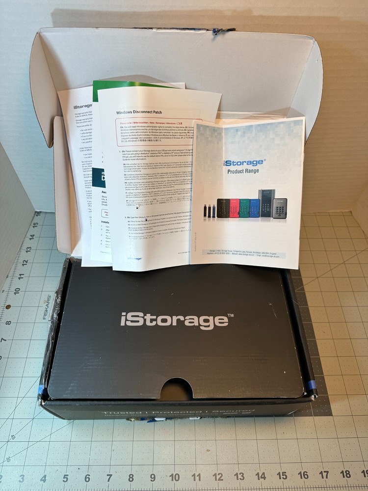 iStorage diskAshur DT2 256-bit 2TB USB 3.1 SECURE ENCRYPTED DESKTOP Hard Drive