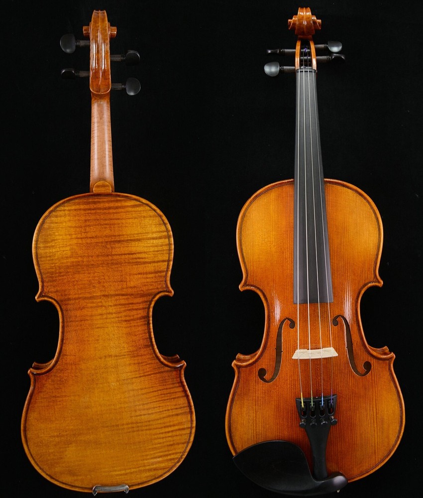 Nicely Hand Made 1/2 Violin 1-PC Back Loud Tone