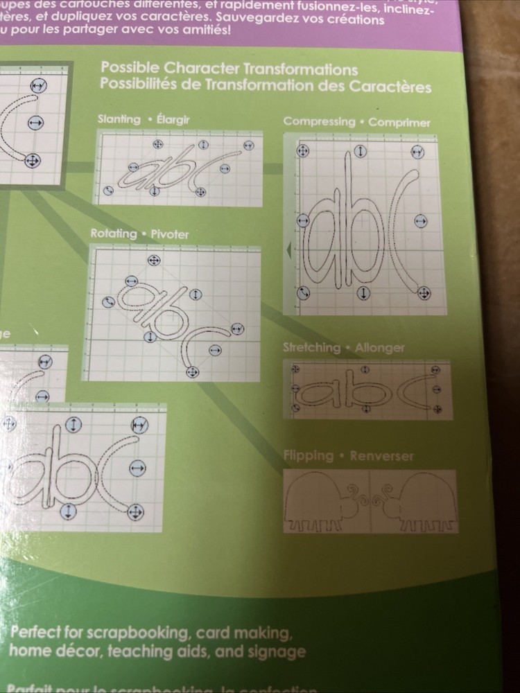 Provo Craft Cricket Design Studio Software Cd/10ft USBConnector Cable/mouse Pad