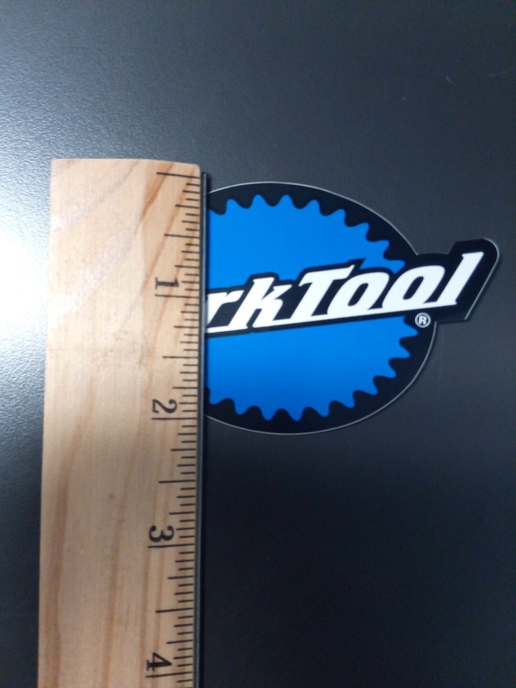 3.75" Park Tool Decal/Sticker Blue/White/Black