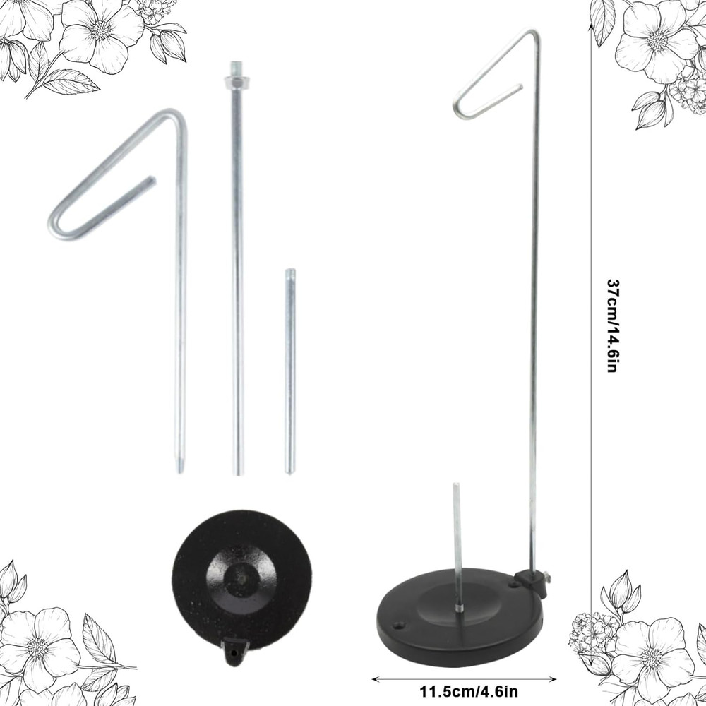 Single Thread Stand Large Spool Holder Cone Thread Stand Spool Holder for Sewing