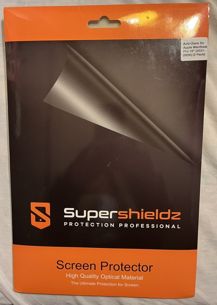 NEW 3 PACK Supershieldz Anti Glare Matte Screen Protector MacBook Pro 16"