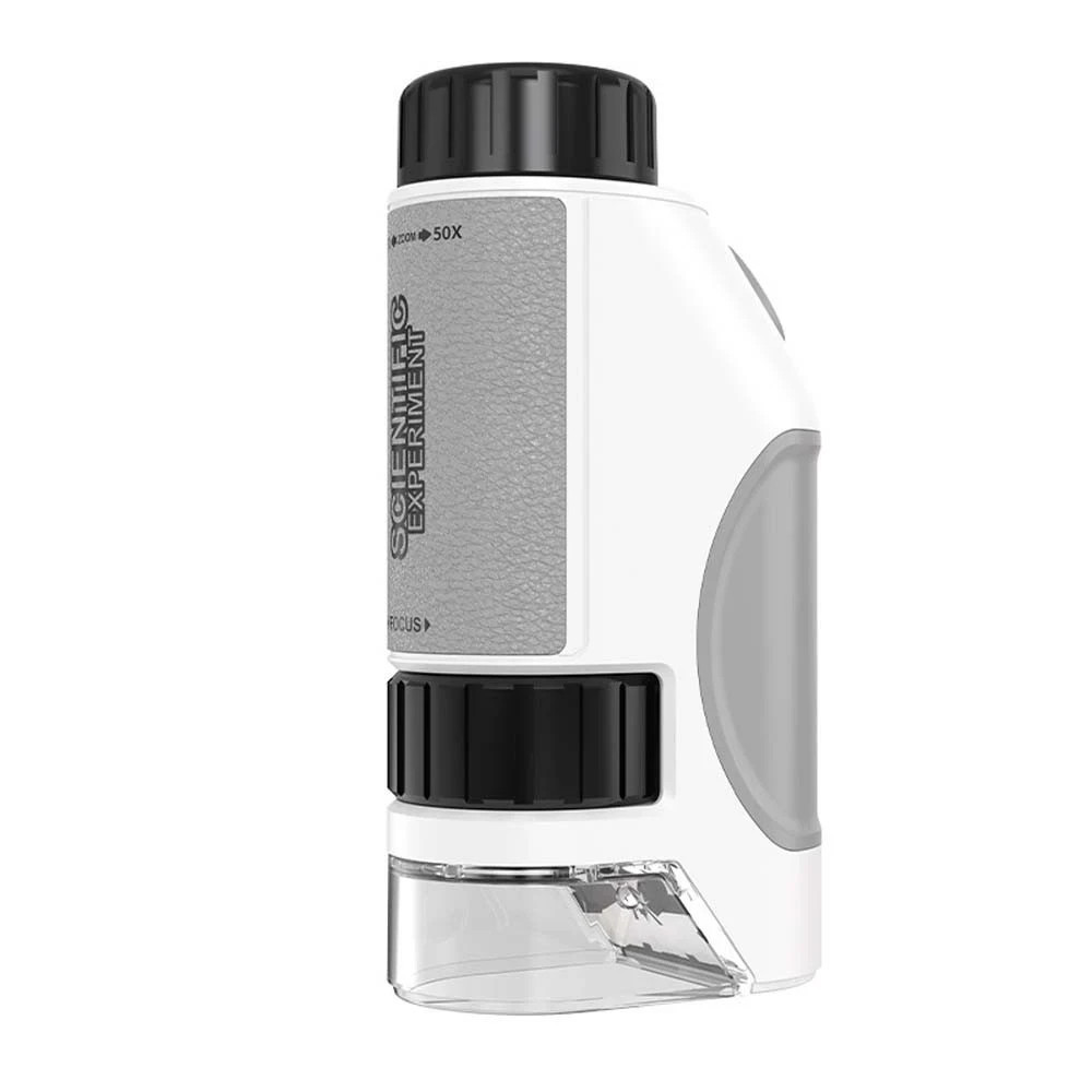 Children's Portable Mini 50x-300x Microscope Small Scientist Handheld Microscope
