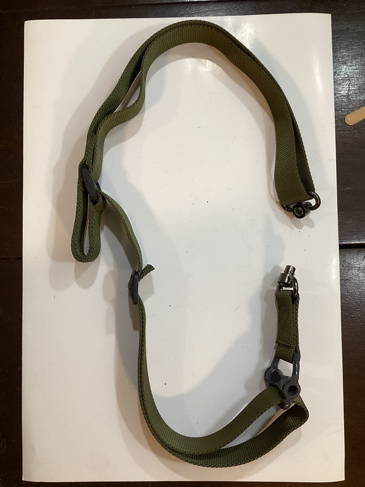 Rifle Sling Quick Disconnect (green)