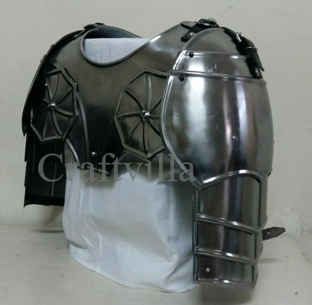Gorget Shoulder Armor - Medieval Armor With Pauldrons - Medieval Knight Sr18