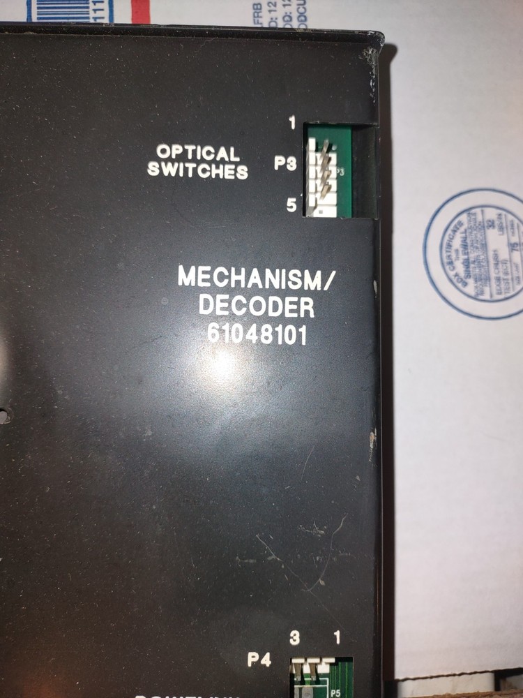 rowe arcade jukebox cd player mech controller pcb #27