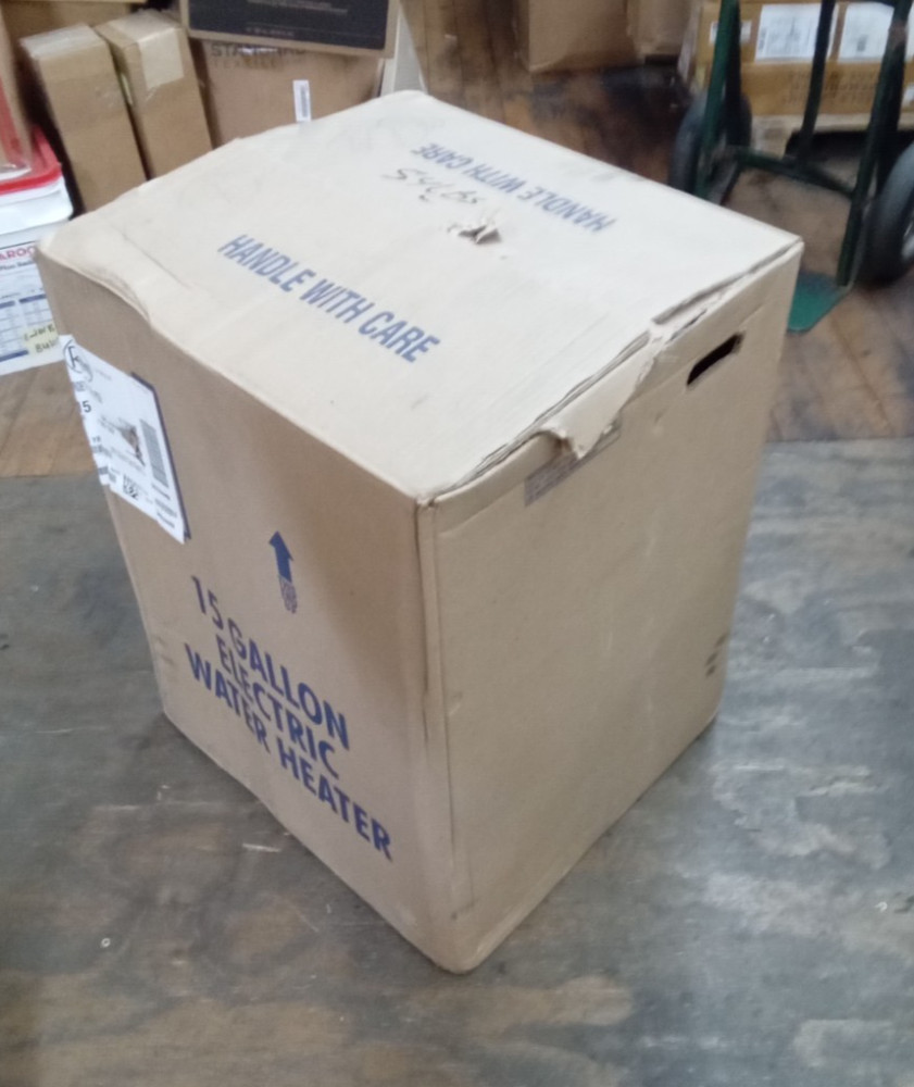 Rheem 15 Gallon Electric Water Heater 120V 1500 PROE15 1 RH POLL New