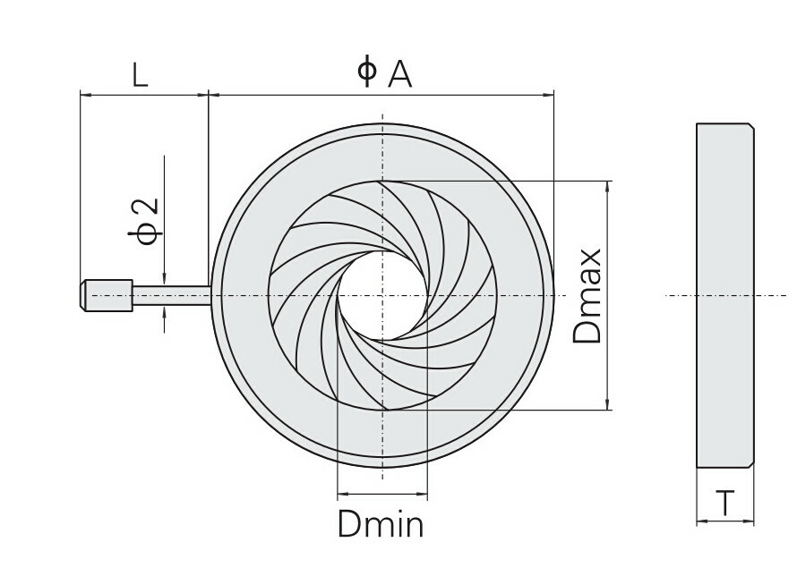 1-8mm Mechanical Adjustable Iris Diaphragm f Biological Microscope Camera Laser