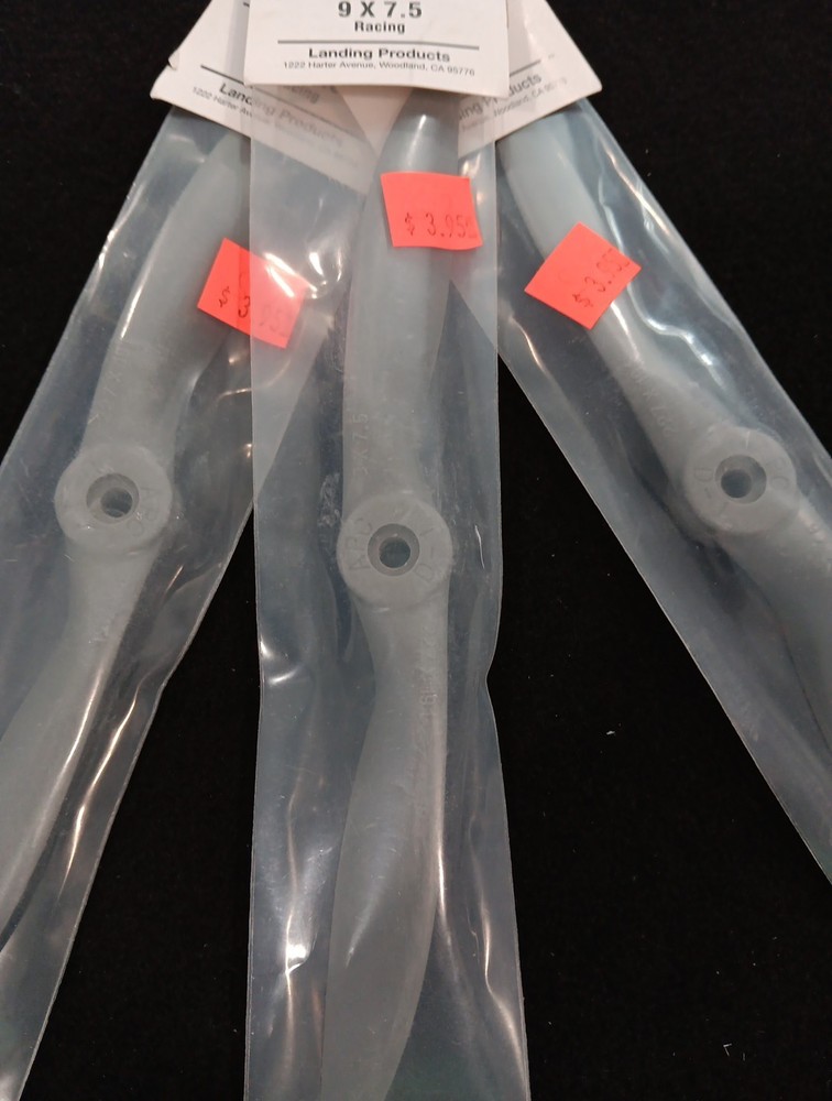 APC C-2 PROPELLER NEW!  9  X 7.5 RACING  (PRICED EACH)