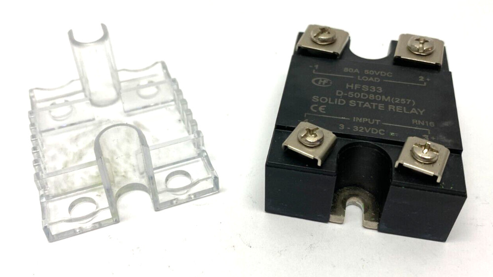 Hongfa HFS33 D-50D80M Solid State Relay 50VDC 3-32VDC 80A
