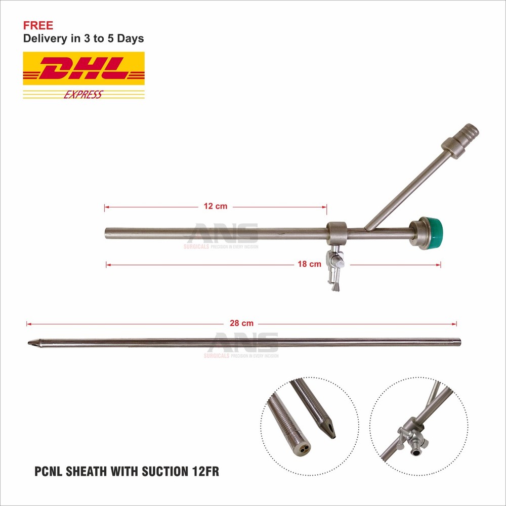 ANS  PCNL Sheath With Suction 12FR