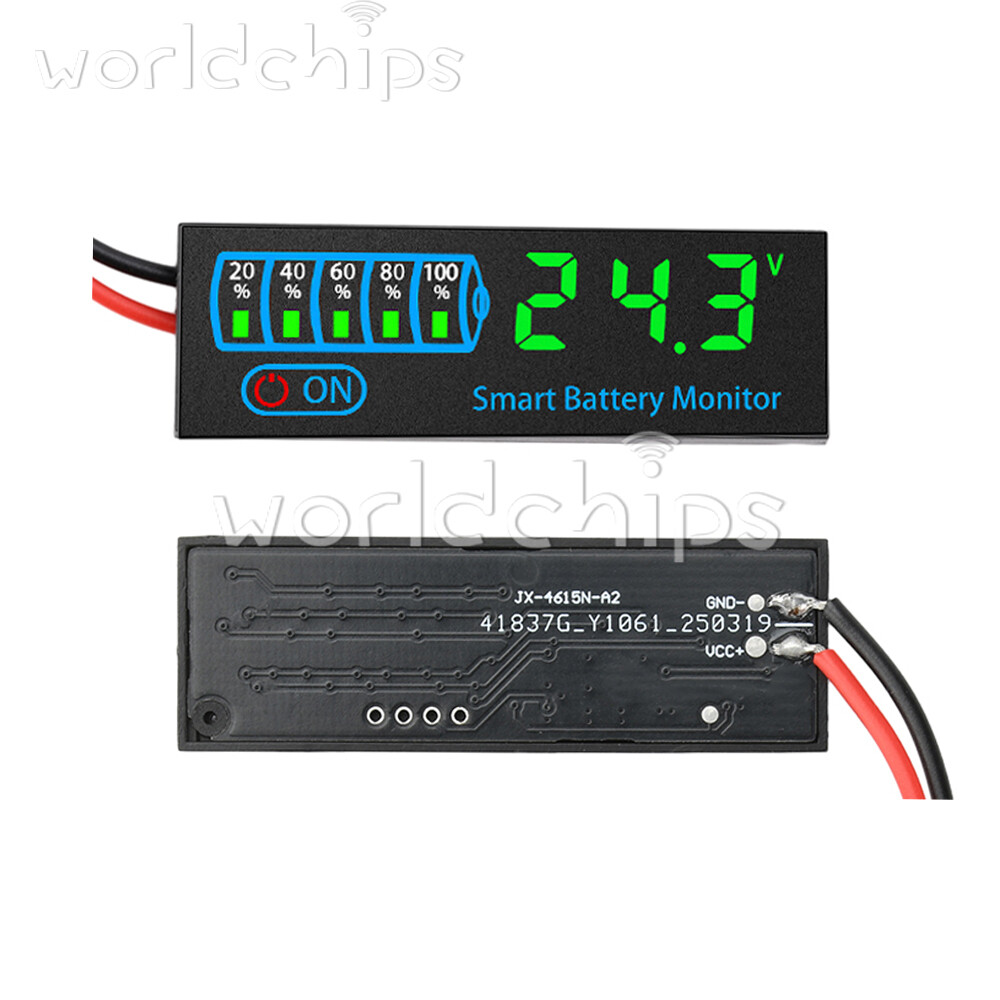 LED Battery Level Display Voltage Meter Li-ion Battery Capacity Indicator Board