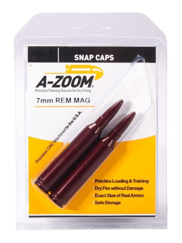 A-zoom Rem Mag Precision Snap Caps (Paquete De 2) (7 Mm)