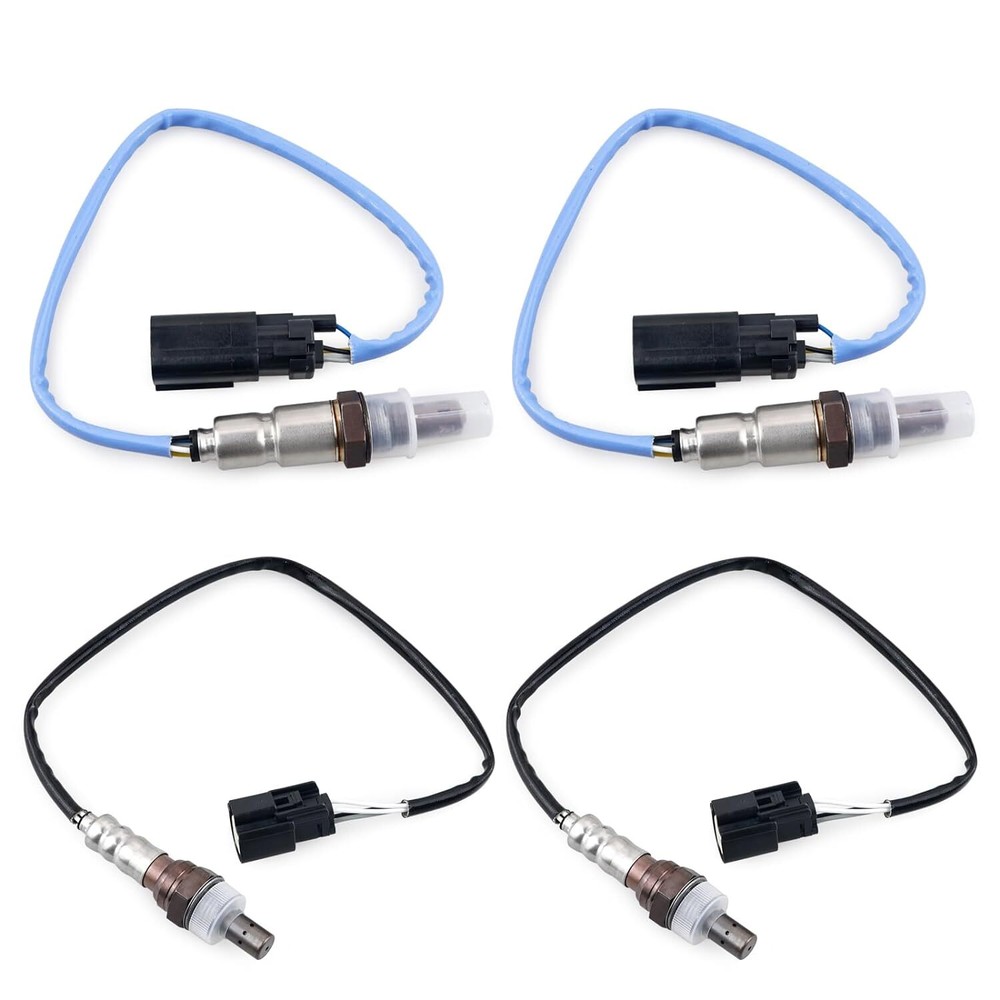 4PCS Oxygen Sensor Up+Downstream For 2013-2015 Ford Explorer Flex Taurus 3.5L V6