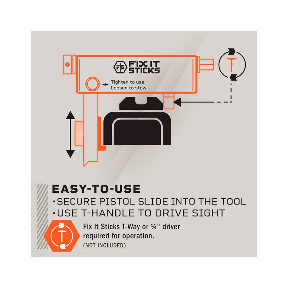 FIX IT STICKS Field Pistol Sight Tool (FISFSP)