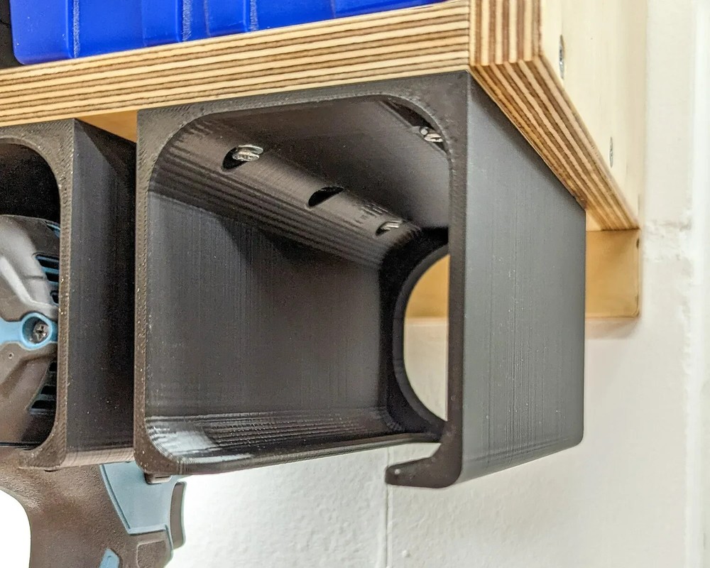 Tool Storage Drill Holder Universal Tool Storage Bit Driver Drill Impact Driver