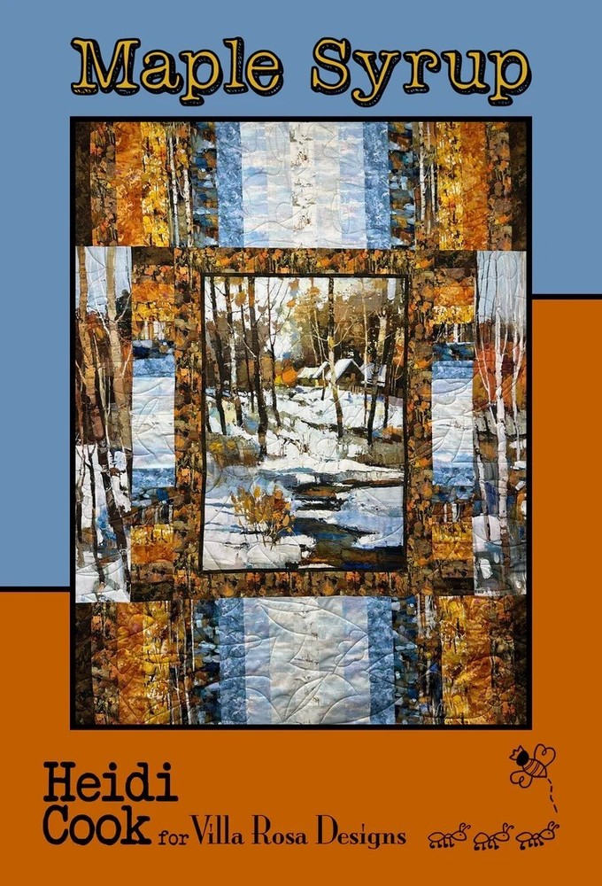 Maple Syrup Quilt Pattern- Using a Panel and  Fat Quarters