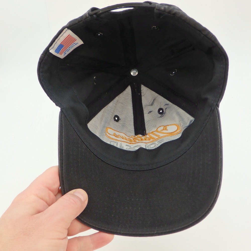 Mathews SOLOCAM Black Baseball Cap Embroidered Logo Snapback Adjustable
