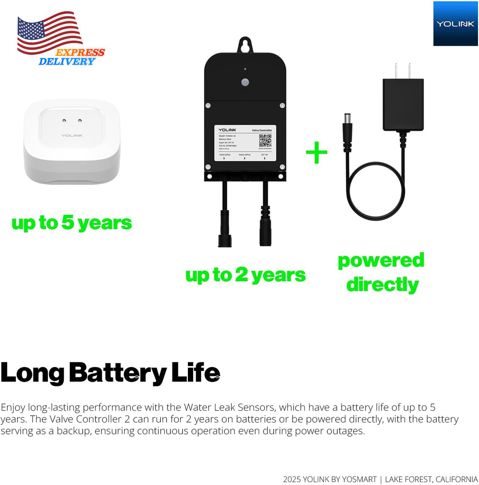 DIY Automatic Water Leak Detection & Shut-Off Starter Kit EVO Valve Operator NEW