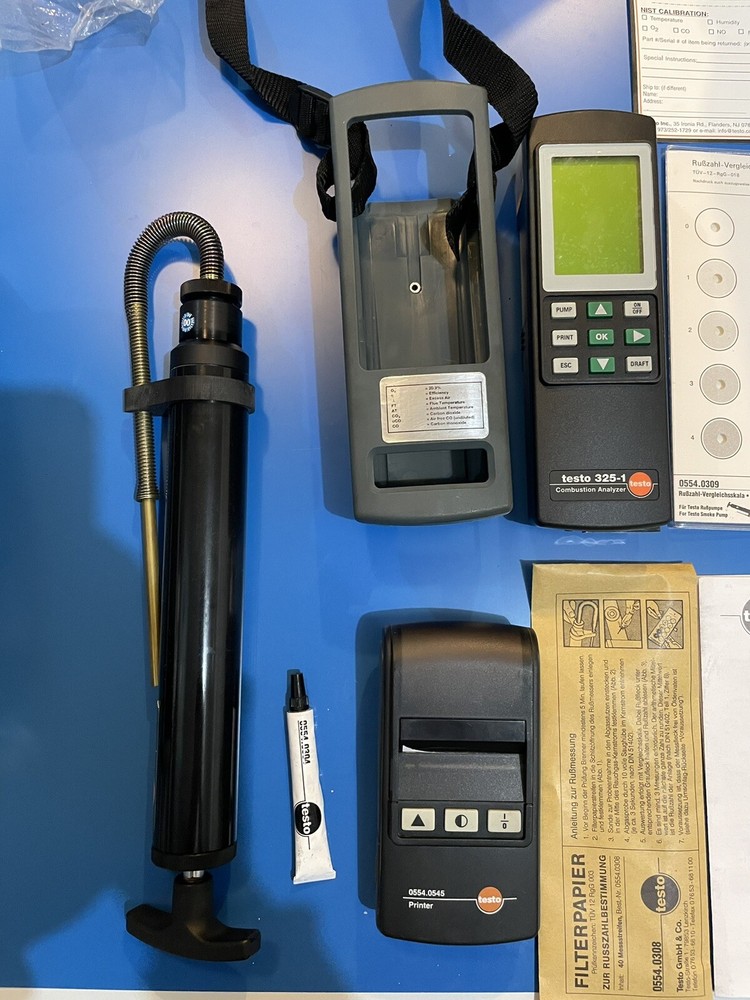 Testo 325-1 Combustion Analyzer