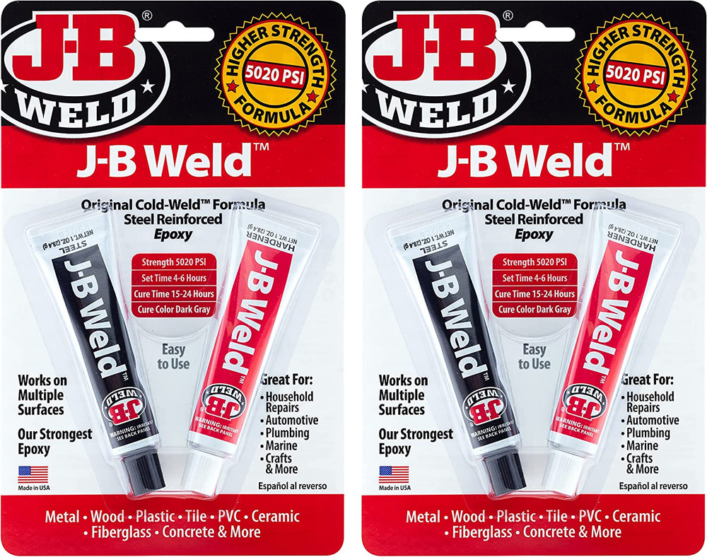J-B Weld Original Epoxy 2-Pack Dark Grey (8265S-2)