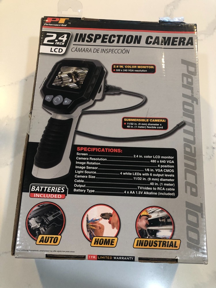 Performance Tool Inspection Camera 2.4 LCD W50045