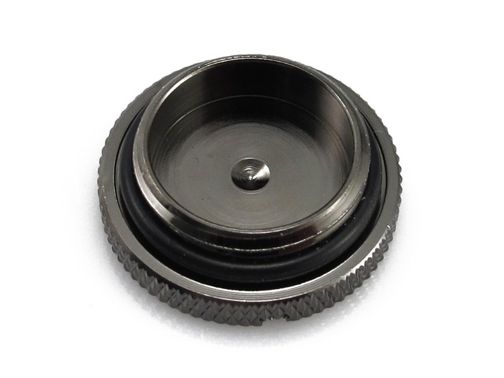 XSPC M20 Threaded Fillcap Plug Fitting (Black Chrome)