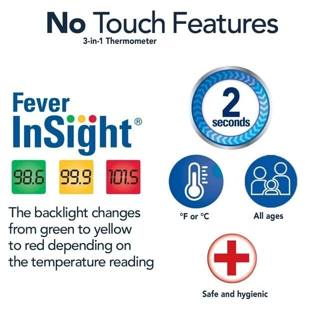 Vicks No-Touch 3-in-1 Thermometer