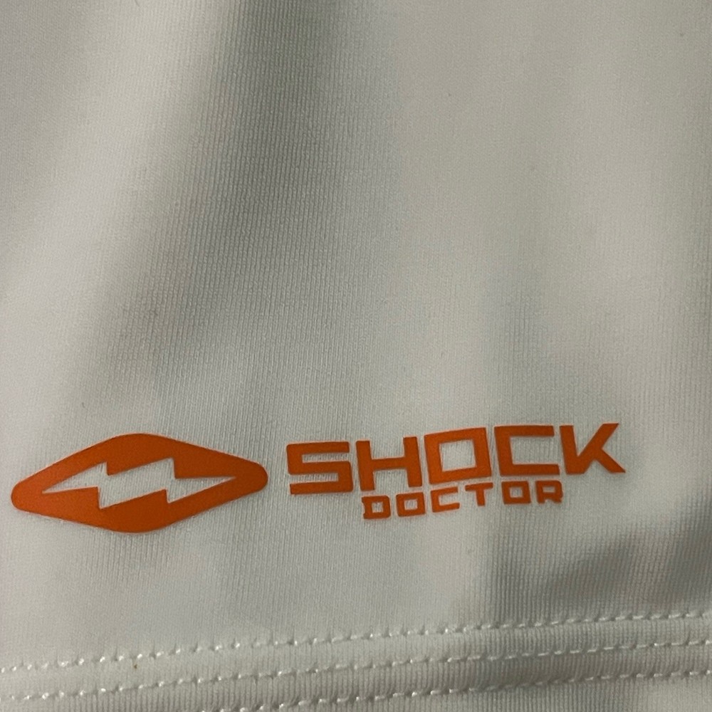 Shock Doctor Item 251 Mens L White Core Double Compression Short