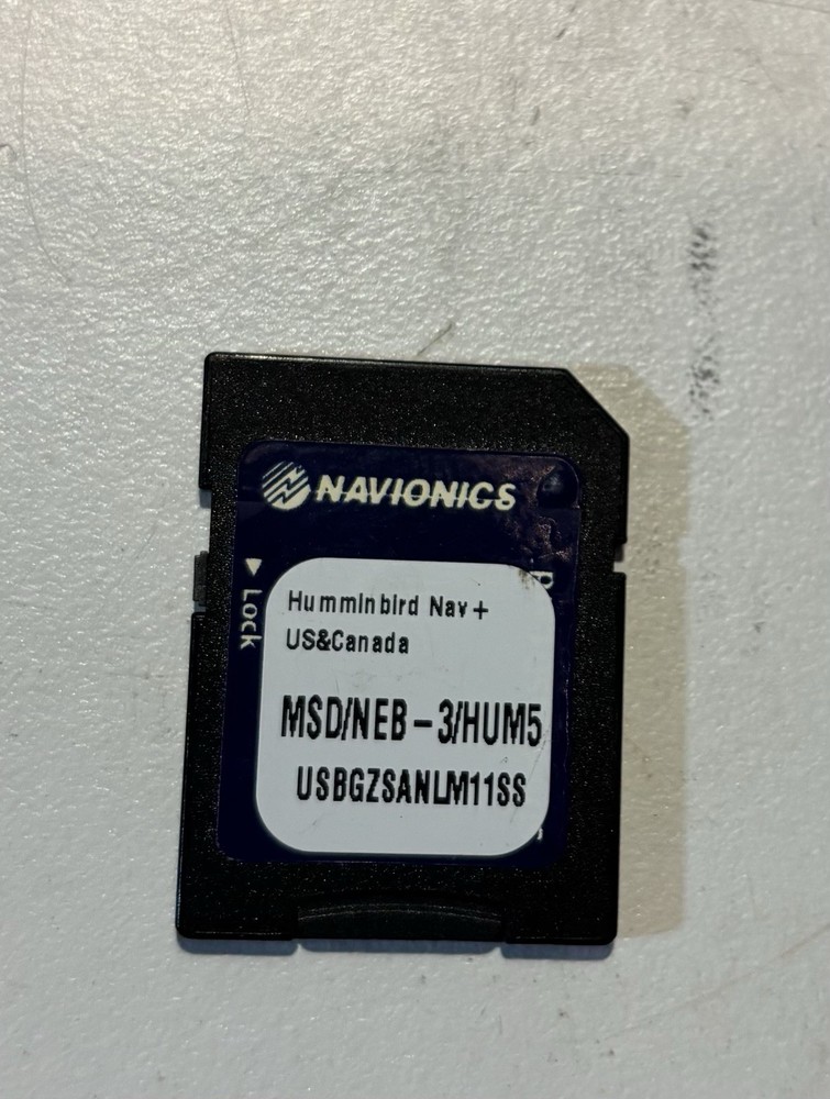 Humminbird Navionics Map Us&canada Pre Owned Like New