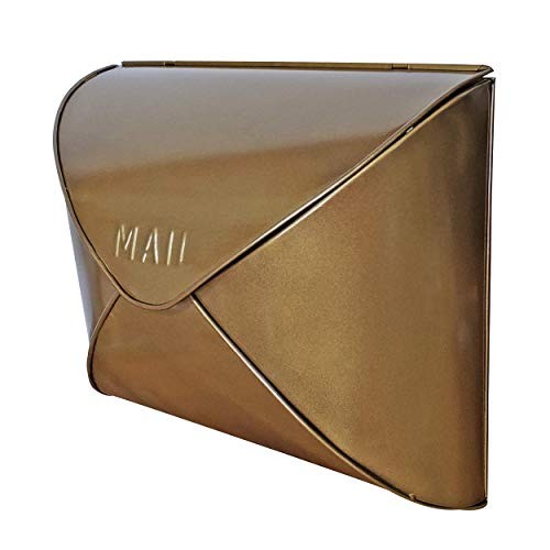 MB-6942 Envelope Mailbox Antique Brass
