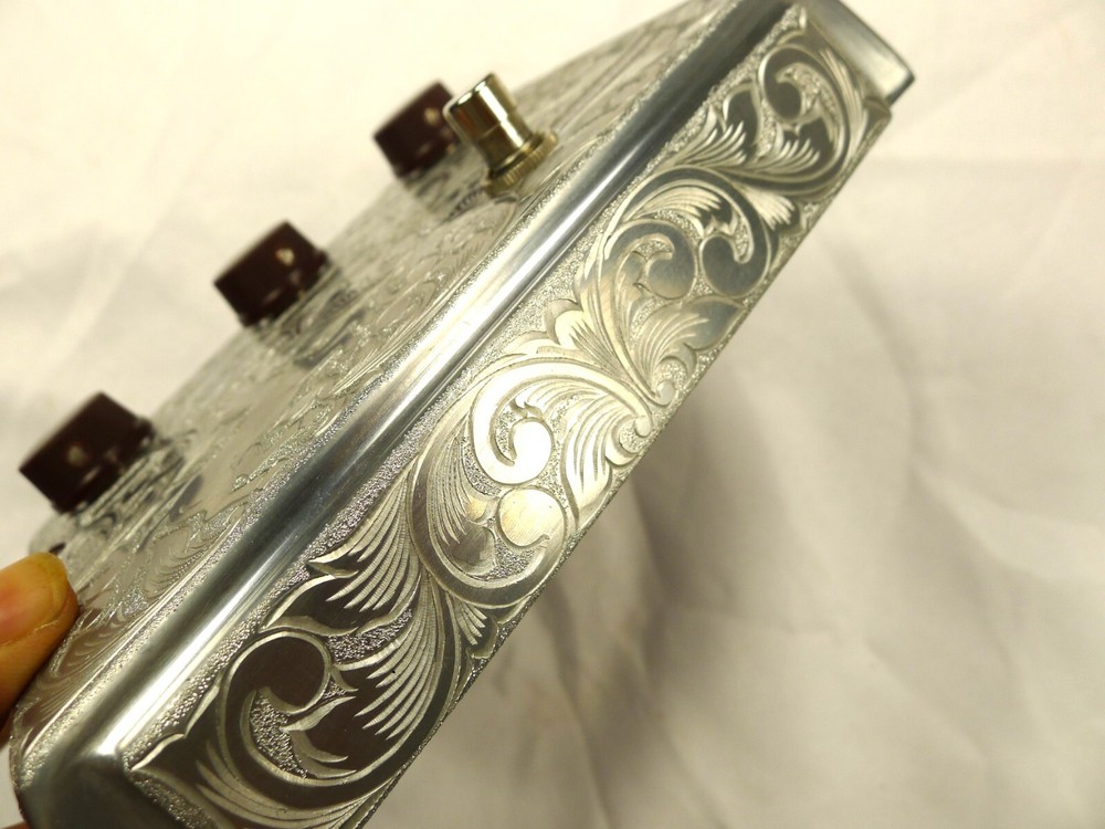 Professional Overdrive Boost Effects Pedal Completed.Hand Carved