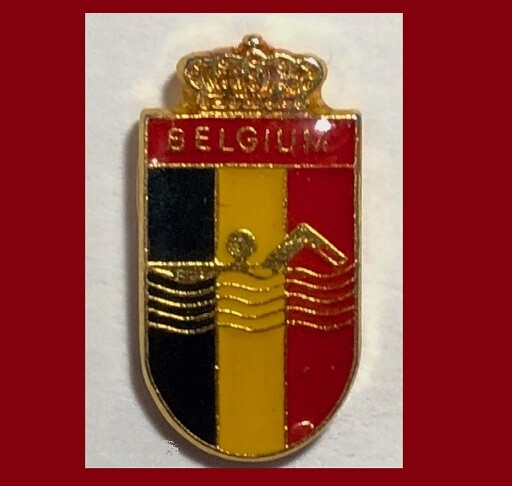 Belgium OLYMPIC Swim Pin