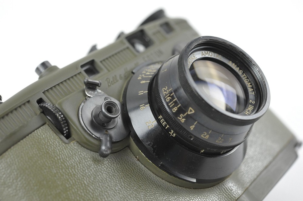 Bell & Howell FOTON MILITARY Prototype Camera w/Lens